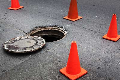 Manhole repairs - Manhole-Inspections